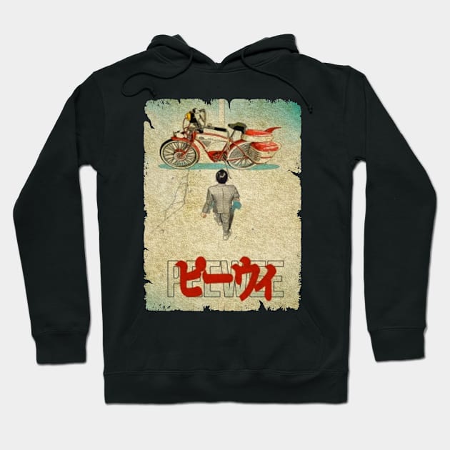 Peewee Akira Style - Best Seller Hoodie by MushroomSkull Art